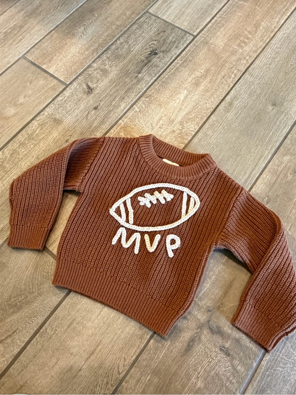 tullabee sweater MVP Football size 12-18 month